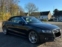 Gebraucht Audi A5 Cabriolet S-Line 239 PS (175 kW) 2010 Schwarz Cabrio