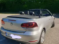 Gebraucht VW Golf Cabriolet 122 PS (89 kW) 2012 Grau Cabrio