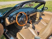 Gebraucht Mazda MX5 110 PS (80 kW) 2001 Grün Cabrio
