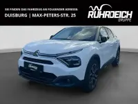 Używany Citroën e-C4 Shine 100 kW (136 KM) 2023 Biały Sedan/Limuzyna