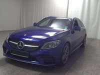 Gebraucht Mercedes C220 AMG line 194 PS (142 kW) 2019 Blau Kombi