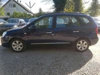 Gebraucht Kia Carens EX 144 PS (105 kW) 2009 Blau Van / Kleinbus