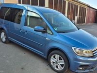 Gebraucht VW Caddy Maxi Comfortline 150 PS (110 kW) 2016 Blau Van / Kleinbus