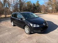 Gebraucht VW Sharan 150 PS (110 kW) 2018 Schwarz Van / Kleinbus