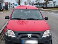 Gebraucht Dacia Logan MCV 74 PS (54 kW) 2009 Rot Kombi