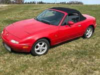 Gebraucht Mazda MX5 90 PS (66 kW) 1995 Rot Cabrio