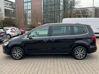 Gebraucht VW Sharan Allstar 150 PS (110 kW) 2016 Schwarz Van / Kleinbus