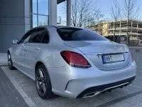Gebraucht Mercedes C180 AMG line 156 PS (114 kW) 2019 Silber Limousine