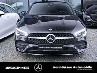 Gebraucht Mercedes CLA200 Shooting Brake AMG 163 PS (119 kW) 2021 Metalliclack kosmosschwarz Kombi