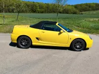 Käytetty MG TF 136 HP (100 kW) 2003 Keltainen Avoauto