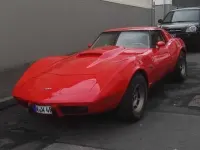 Gebraucht Corvette Stingray 184 PS (135 kW) 1977 Rot Coupé