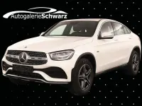 Gebraucht Mercedes GLC300e AMG line 320 PS (235 kW) 2021 Amg polarweiss Coupé