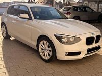 Gebraucht BMW 116 116 PS (85 kW) 2014 Weiß Kleinwagen