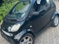 Gebraucht Smart ForTwo Cabrio 61 PS (44 kW) 2002 Schwarz Cabrio