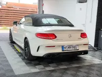Gebraucht Mercedes C63 AMG AMG 476 PS (350 kW) 2017 Weiß Cabrio