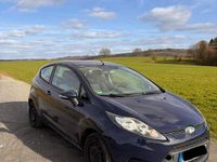 Gebraucht Ford Fiesta 60 PS (44 kW) 2010 Blau Kleinwagen