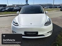 Gebraucht Tesla Model Y Long Range AWD 258 kW (351 PS) 2023 Weiß SUV