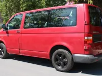 Gebraucht VW T5 105 PS (77 kW) 2006 Rot Van