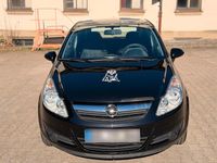 Gebraucht Opel Corsa 80 PS (58 kW) 2008 Schwarz Kleinwagen