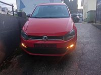 Gebraucht VW Polo Trendline 60 PS (44 kW) 2015 Rot Kleinwagen