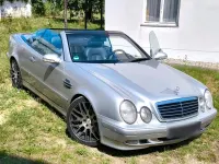 Gebraucht Mercedes CLK320 218 PS (160 kW) 1999 Silber Cabrio