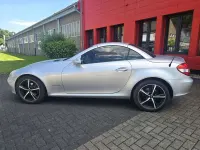 Gebraucht Mercedes SLK200 163 PS (119 kW) 2004 Iridiumsilber  metalliclack Cabrio