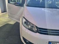 Gebraucht VW Touran Match 105 PS (77 kW) 2012 Weiß Van / Kleinbus