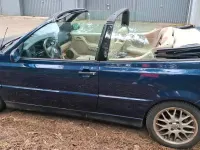 Gebraucht VW Golf 115 PS (84 kW) 2001 Blau Cabrio