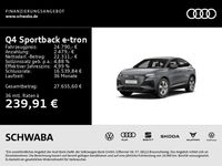 Gebraucht Audi Q4 e-tron 125 kW (170 PS) 2023 Kieselgrau SUV