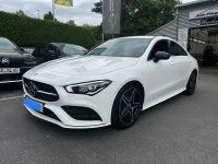 Gebraucht Mercedes CLA180 AMG line 136 PS (100 kW) 2019 Weiß Coupé