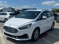 Gebraucht Ford S-MAX Titanium 150 PS (110 kW) 2022 Weiß Van / Kleinbus