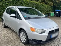 Gebraucht Mitsubishi Colt 95 PS (69 kW) 2010 Silber Kleinwagen