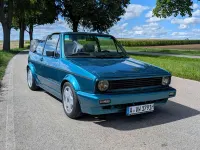 Gebraucht VW Golf Cabriolet 98 PS (72 kW) 1991 Blau Cabrio