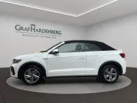 Gebraucht VW T-Roc Cabriolet R-line 150 PS (110 kW) 2025 Weiß Cabrio