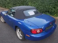 Gebraucht Mazda MX5 110 PS (80 kW) 2002 Blau Cabrio