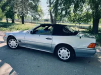 Gebraucht Mercedes SL320 231 PS (169 kW) 1994 Silber Cabrio