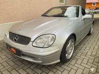 Gebraucht Mercedes SLK230 197 PS (144 kW) 2000 Silber Cabrio