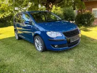 Gebraucht VW Touran 140 PS (102 kW) 2007 Blau Van / Kleinbus