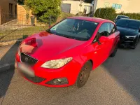 Gebraucht Seat Ibiza 80 PS (58 kW) 2009 Rot Kleinwagen