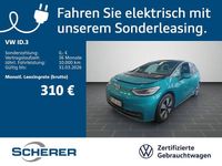 Gebraucht VW ID.3 Pure 110 kW (150 PS) 2022 Makenatürkis metallic schwarz (metallic) Kleinwagen