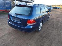 Gebraucht VW Golf VI Comfortline 105 PS (77 kW) 2010 Blau Kleinwagen