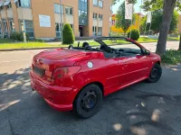 Gebraucht Peugeot 206 CC 109 PS (80 kW) 2006 Rot Cabrio