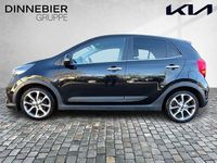 Gebraucht Kia Picanto X-Line 101 PS (74 kW) 2021 Schwarz (metallic) Kleinwagen