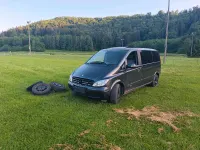 Gebraucht Mercedes Viano 150 PS (110 kW) 2005 Schwarz Van / Kleinbus