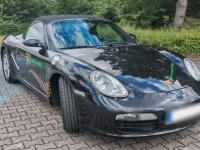 Gebraucht Porsche Boxster 245 PS (180 kW) 2007 Schwarz Cabrio