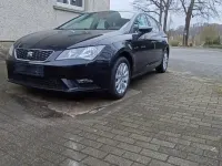 Gebraucht Seat Leon 105 PS (77 kW) 2013 Schwarz Kleinwagen