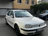 Gebraucht VW Golf IV 75 PS (55 kW) 1998 Weiß Kleinwagen