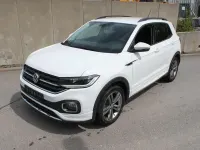 Gebraucht VW T-Cross R-line 116 PS (85 kW) 2019 Weiß SUV