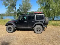 Gebraucht Jeep Wrangler Unlimited Rubicon 284 PS (208 kW) 2018 Schwarz SUV