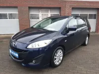 Gebraucht Mazda 5 116 PS (85 kW) 2011 Tiamatblau metallic Van / Kleinbus